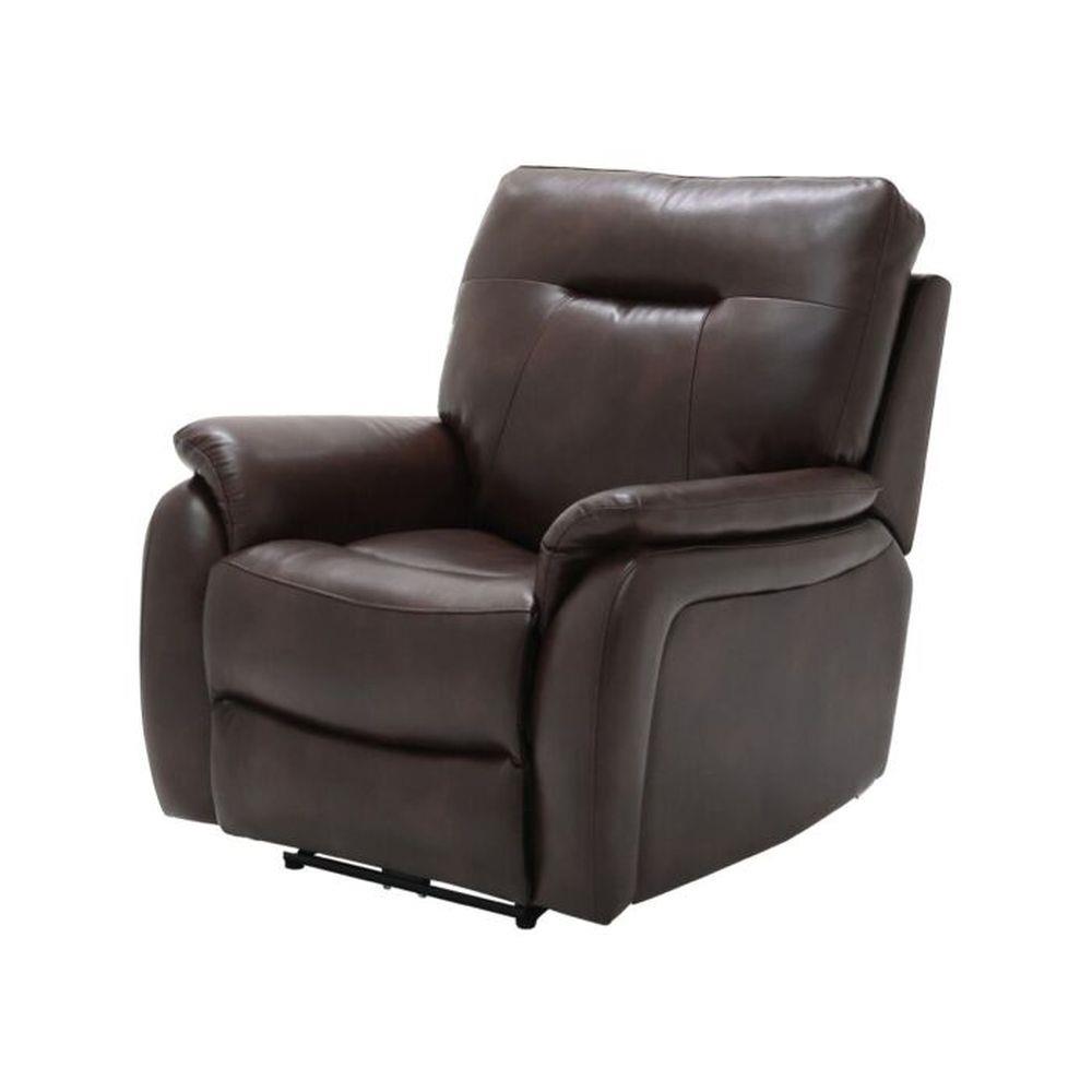 RECLINER 1 ที่นั่ง SB FURNITURE YASIN 19224643 สีน้ำตาลเข้ม
