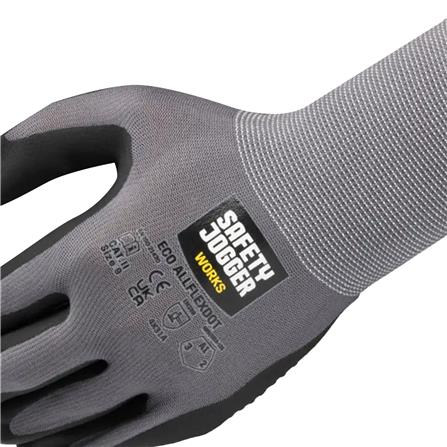 ถุงมือ SAFETY JOGGER ECO ALLFLEXDOT 4131A SIZE 9 สีดำ/เทา (แพ็ก 2 ชิ้น)_2