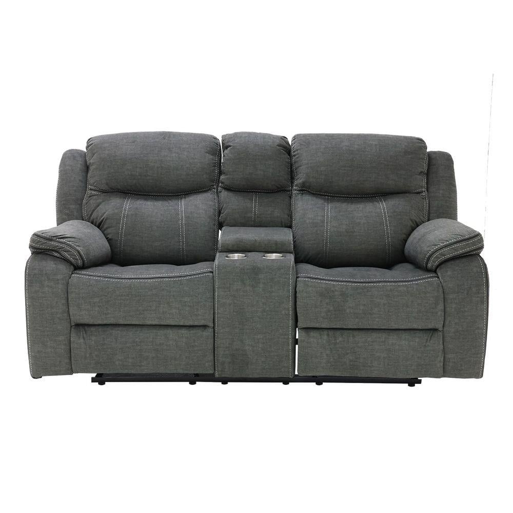 RECLINER 2 ที่นั่ง SB FURNITURE ZOKER 19225300 สีเทา
