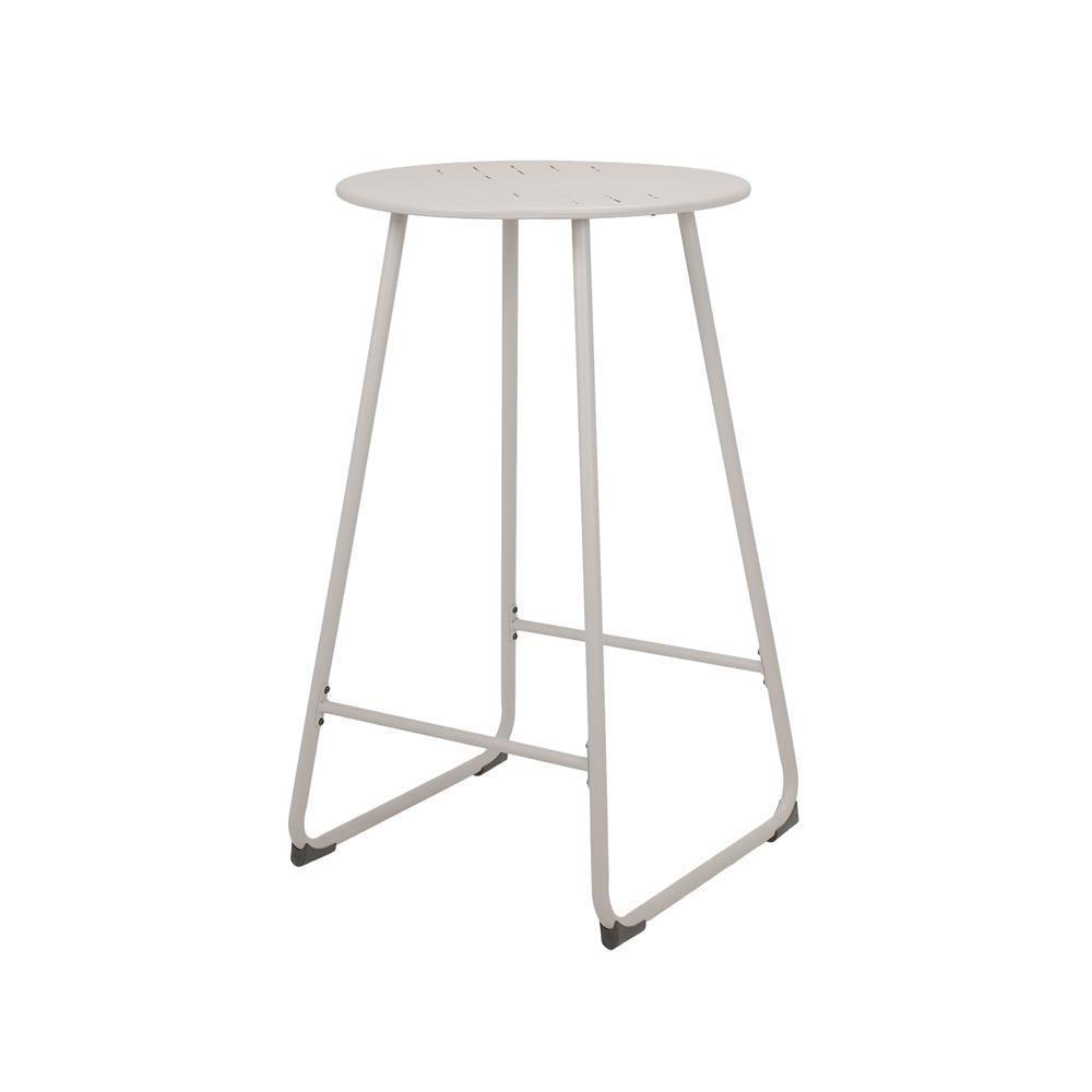 ชุดโต๊ะบาร์สนามเหล็ก 2 ที่นั่ง SPRING NORA สีเบจ