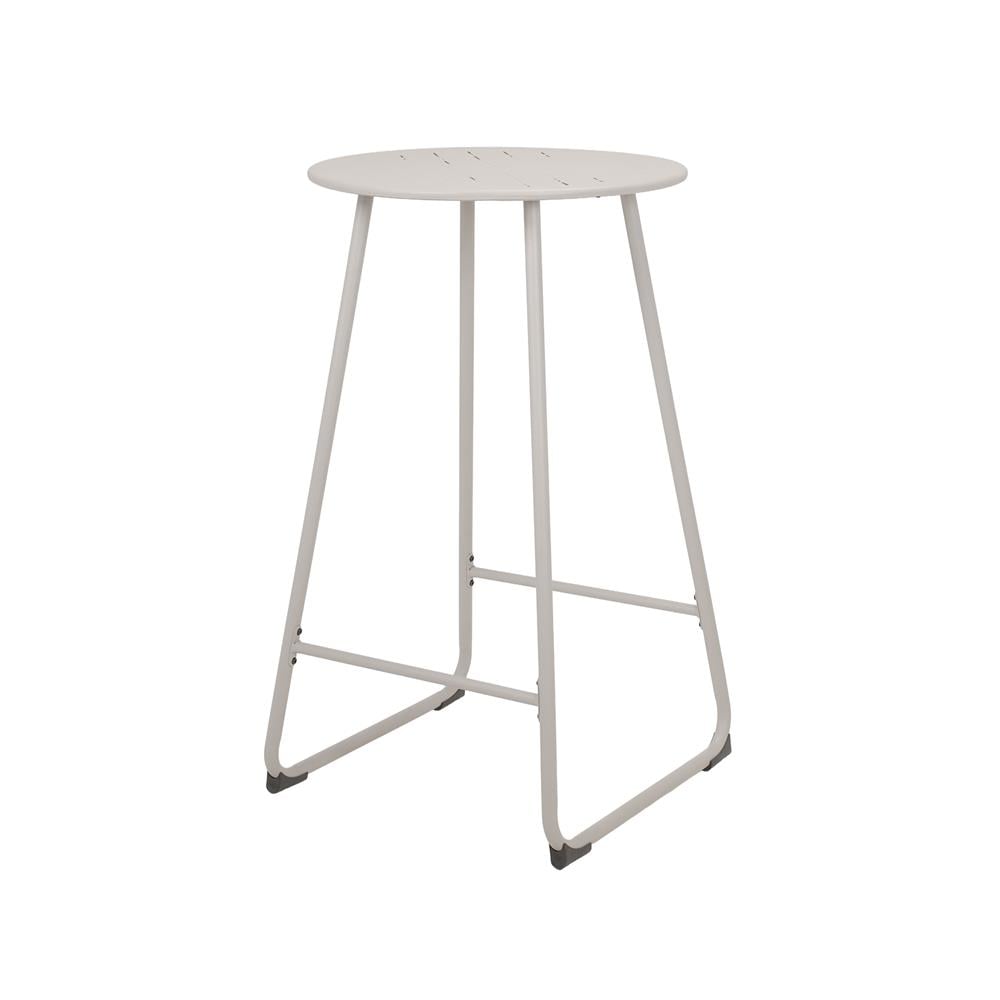 ชุดโต๊ะบาร์สนามเหล็ก 2 ที่นั่ง SPRING NORA สีเบจ