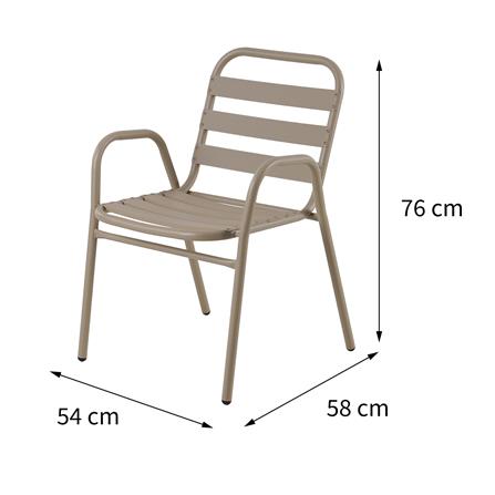 เก้าอี้เหล็ก SPRING NELLY สีโทป_6