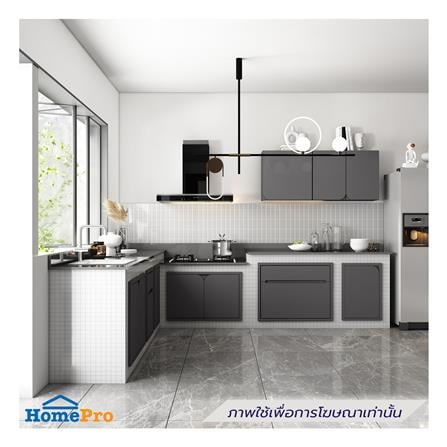 ตู้แขวนคู่ KITZCHO CURVE 80x60 ซม. สี GREY GRAPHITE_4