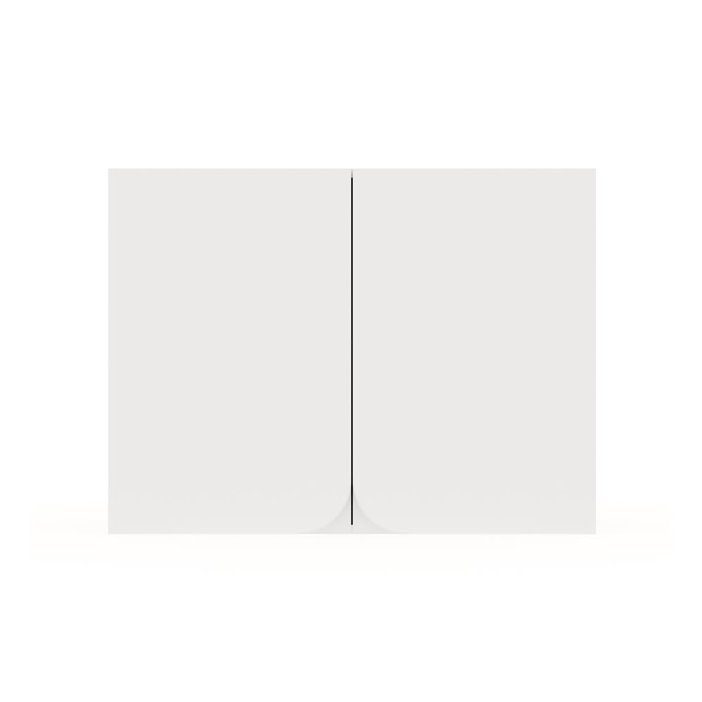 ตู้แขวนคู่ KITZCHO CURVE 80x60 ซม. สี  DIAMOND