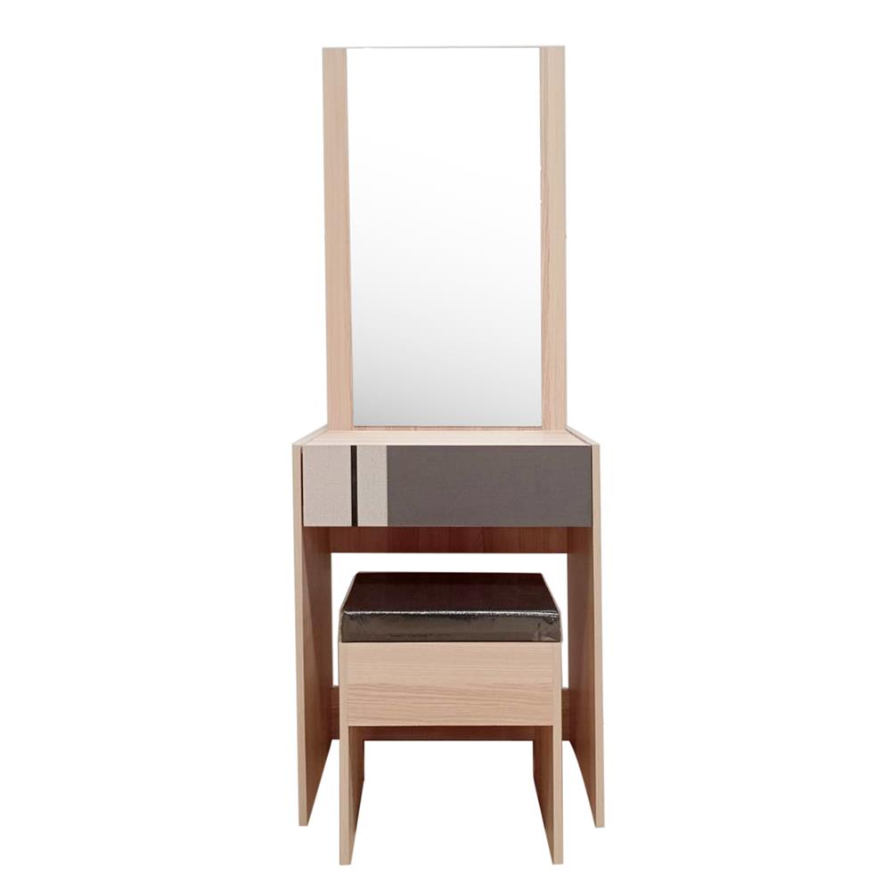 ชุดโต๊ะเครื่องแป้ง FURDINI BRICK 60 ซม. สี PINEOAK
