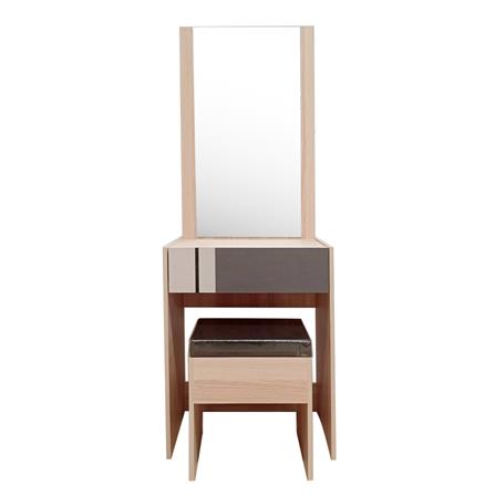 ชุดโต๊ะเครื่องแป้ง FURDINI BRICK 60 ซม. สี PINEOAK_1