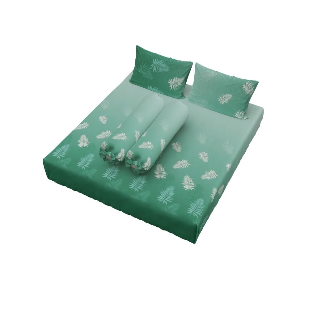 ชุดผ้าปูที่นอน 6 ฟุต (ชุด 5 ชิ้น) FACINO PRINT FA081