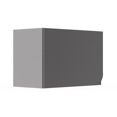ตู้แขวนเดี่ยวซ้าย KITZCHO CURVE 60x40 ซม. สี GREY GRAPHITE_2
