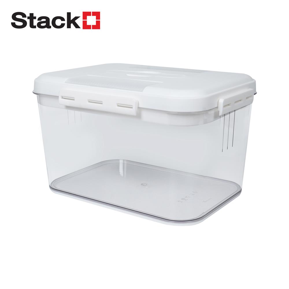 กล่องหูหิ้ว STACKO MEDICAL SIZE L 34X24.5X19 ซม. สีใส_1
