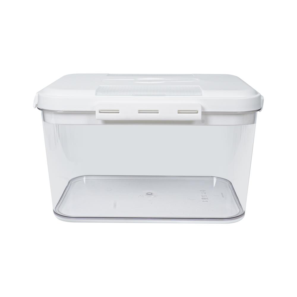 กล่องหูหิ้ว STACKO MEDICAL SIZE L 34X24.5X19 ซม. สีใส