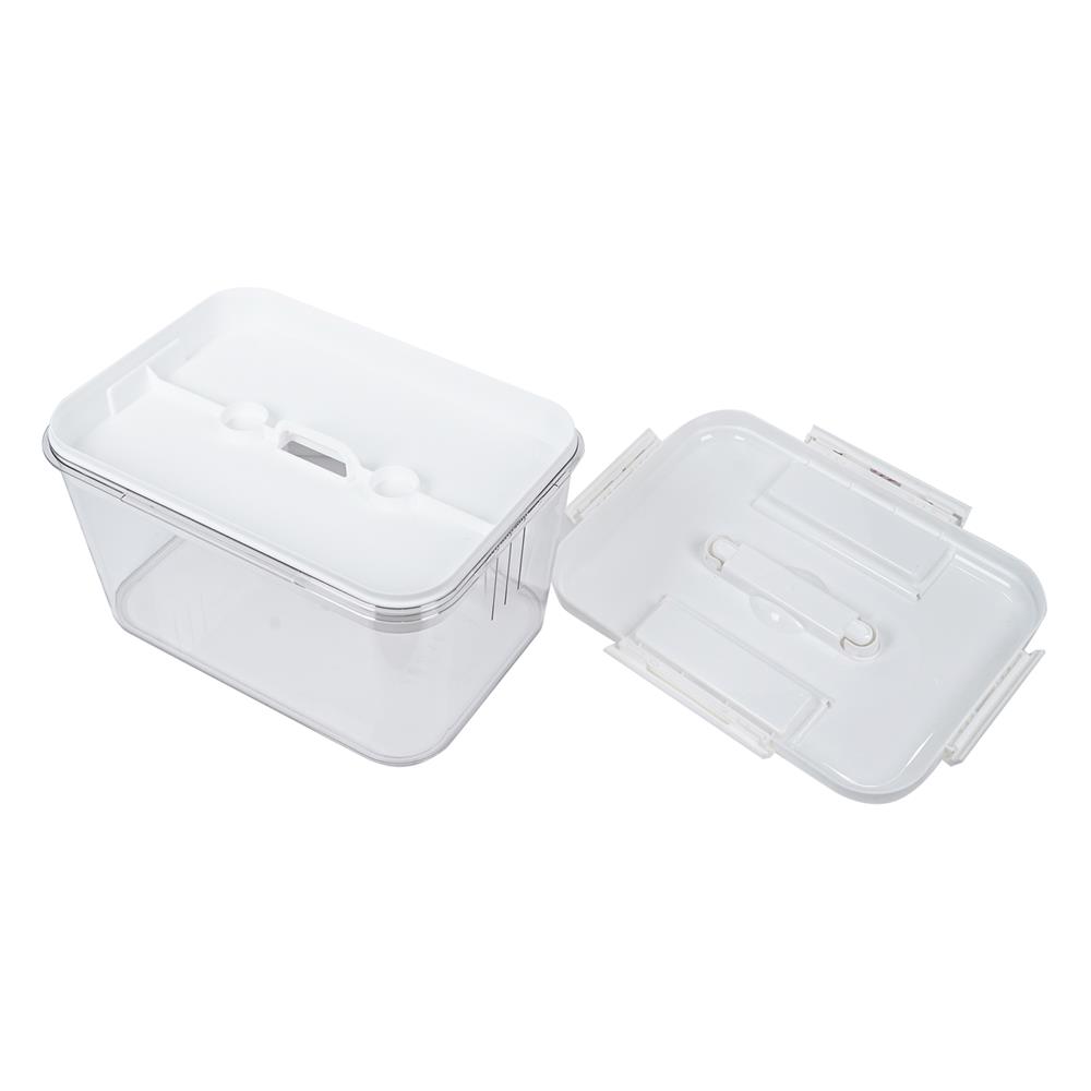 กล่องหูหิ้ว STACKO MEDICAL SIZE L 34X24.5X19 ซม. สีใส