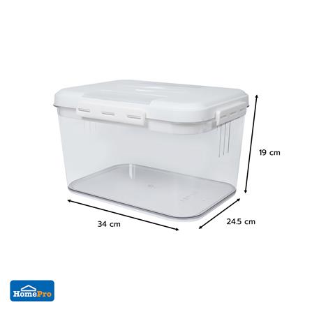 กล่องหูหิ้ว STACKO MEDICAL SIZE L 34X24.5X19 ซม. สีใส_9