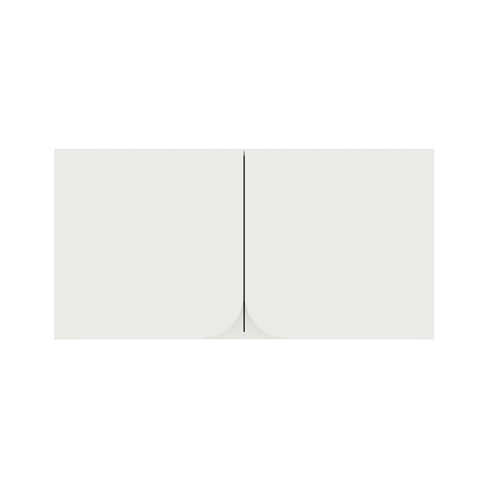 ตู้แขวนคู่ KITZCHO CURVE 80x40 ซม. สี DIAMOND
