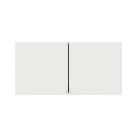 ตู้แขวนคู่ KITZCHO CURVE 80x40 ซม. สี DIAMOND_0