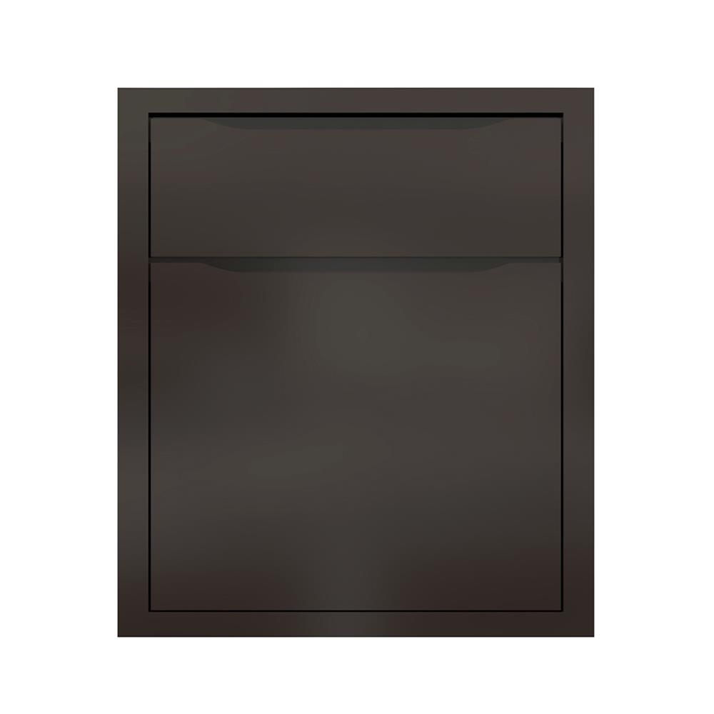 ตู้ลิ้นชัก MJ ECO 86x66 ซม. สี DARK CHOCOLATE