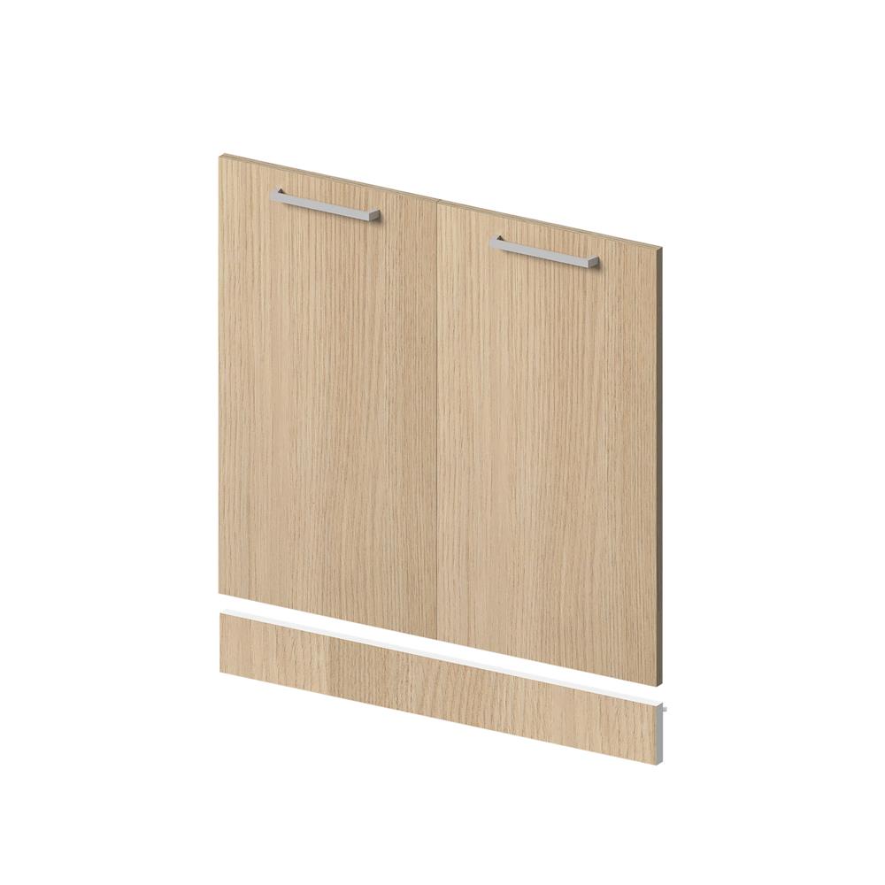 บานคู่โครงตู้ล่าง UPVC CABIN JUNO 80x83.5 ซม. สีบีช