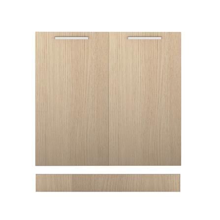 บานคู่โครงตู้ล่าง UPVC CABIN JUNO 80x83.5 ซม. สีบีช_1