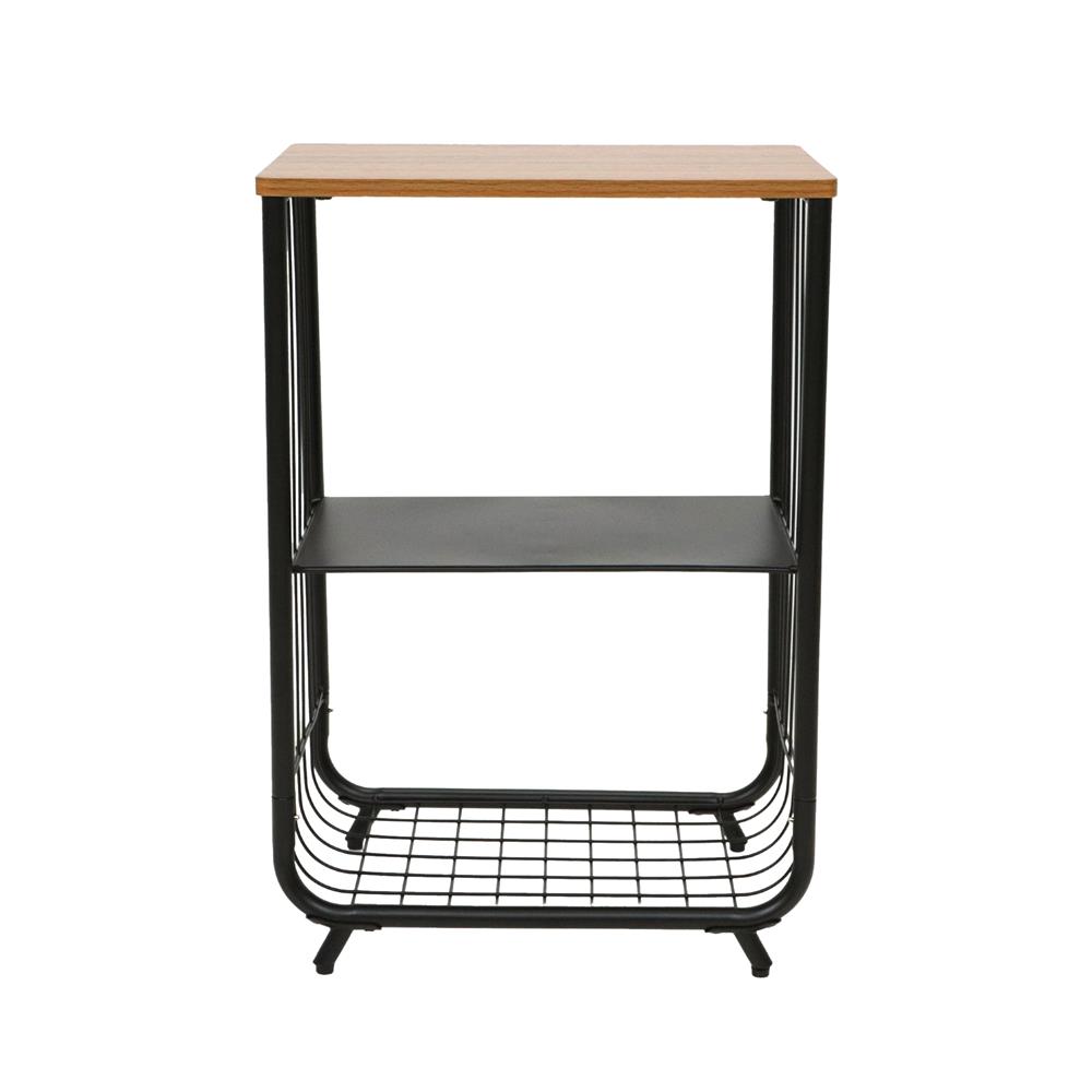 ชั้นวางของ 3 ชั้น STACKO URBAN 37.5X28.5X54.7 ซม. สีดำ