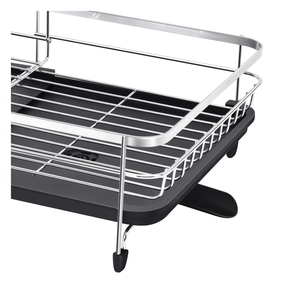 ชั้นคว่ำจานสเตนเลสปรับขนาดได้ KECH METAL