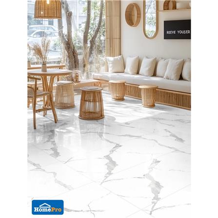 กระเบื้องพื้นพอร์ซเลน 80x160 ซม. DURAGRES เพียริน่า เบียงโค่ ขาว 2.56 ตร.ม._3