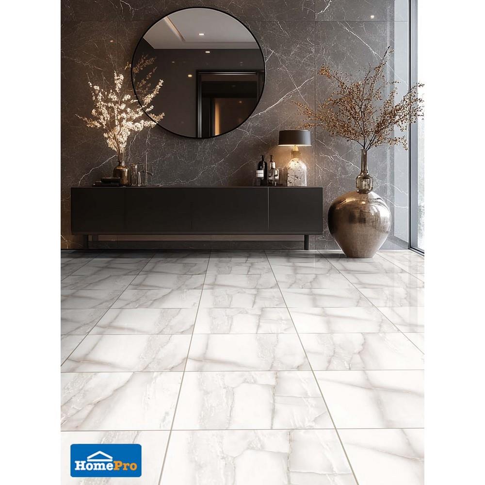 กระเบื้องพื้นพอร์ซเลน 60x60 ซม. DURAGRES เดมี่ ไวท์ A 1.44 ตร.ม.