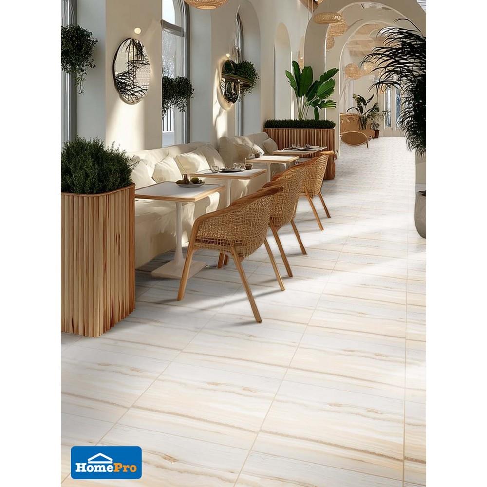 กระเบื้องพื้นพอร์ซเลน 60x60 ซม. DURAGRES อาร์โตลา เบจ A 1.44 ตร.ม.