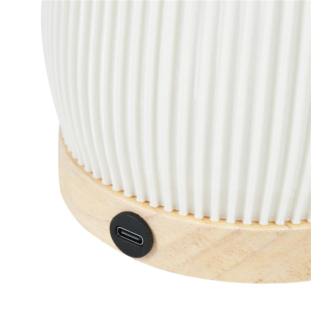 ไฟตั้งโต๊ะ LED CARINI T240728 3 วัตต์ สีขาว/ลายไม้