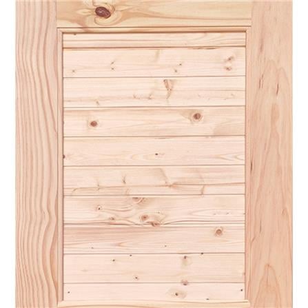ประตูไม้สนนิวซีแลนด์ ไม่เจาะลูกบิด MODERN DOORS CE-06 70X200 ซม. สีธรรมชาติ_1