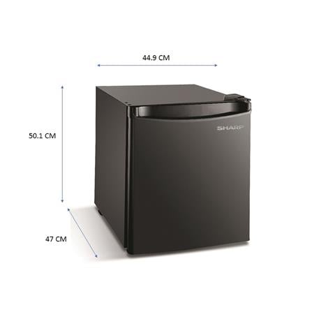 ตู้เย็น 1 ประตู SHARP SJ-MB50-B 1.7 คิว สีดำ_5
