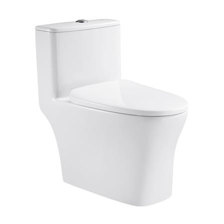 สุขภัณฑ์ 1 ชิ้น COTTO C11900 4.8 ลิตร สีขาว_0