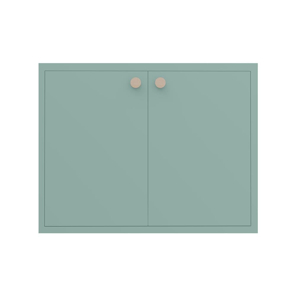 บานใต้เตา MJ DOT 86x56 ซม. สี PASTEL MINT