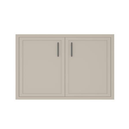 บานใต้เตา MJ SLIM SHAKER 86x56 ซม. ฺสี BEIGE_0