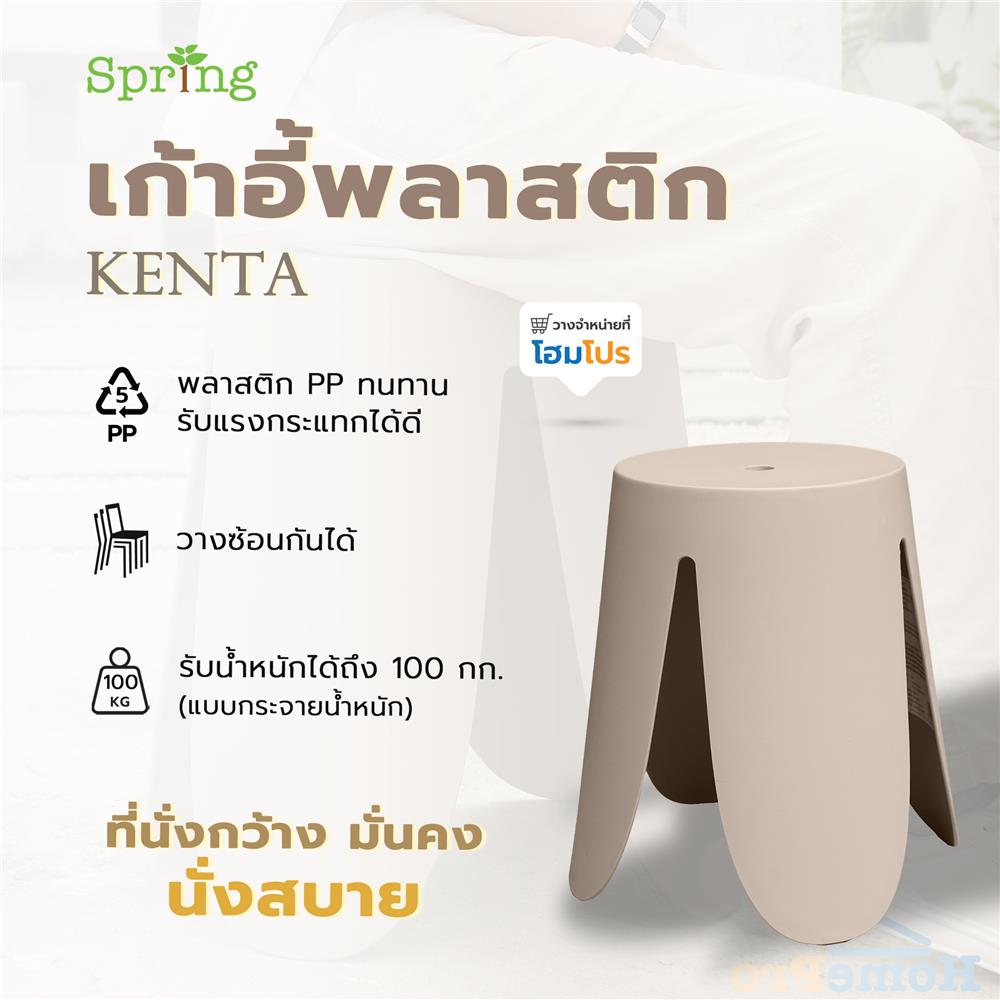 เก้าอี้พลาสติก SPRING KENTA สีโทป
