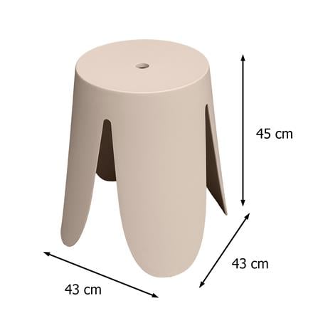 เก้าอี้พลาสติก SPRING KENTA สีโทป_8