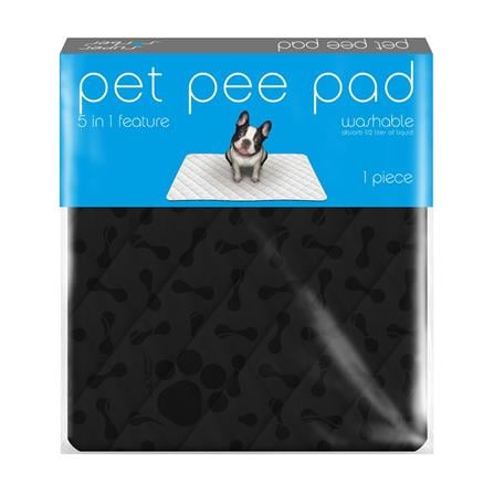 แผ่นรองซับ PET PEE PAD ABSORBENT SIZE S สี DARK GREY_0