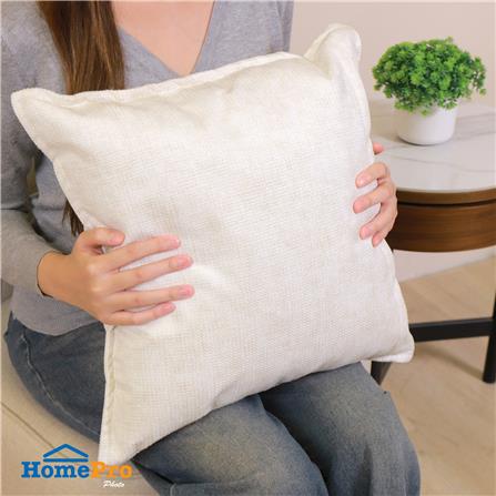 หมอนอิง HOME LIVING STYLE SCATTER 18X18 นิ้ว สีครีม_7