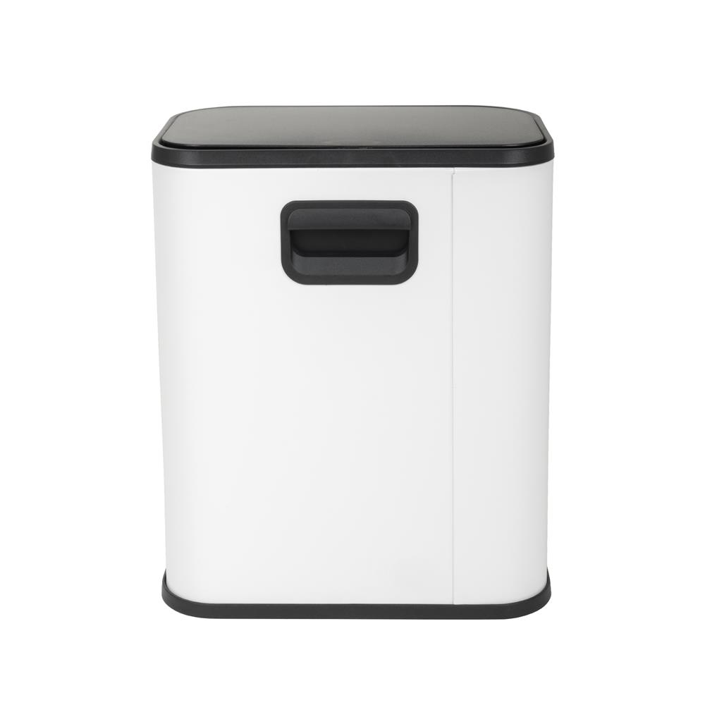 ถังขยะเหยียบเหลี่ยม ACCO SLOW STYLISH 5 ลิตร สีขาว
