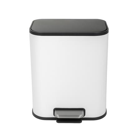 ถังขยะเหยียบเหลี่ยม ACCO SLOW STYLISH 5 ลิตร สีขาว_2