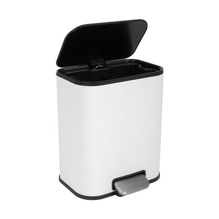 ถังขยะเหยียบเหลี่ยม ACCO SLOW STYLISH 5 ลิตร สีขาว_3