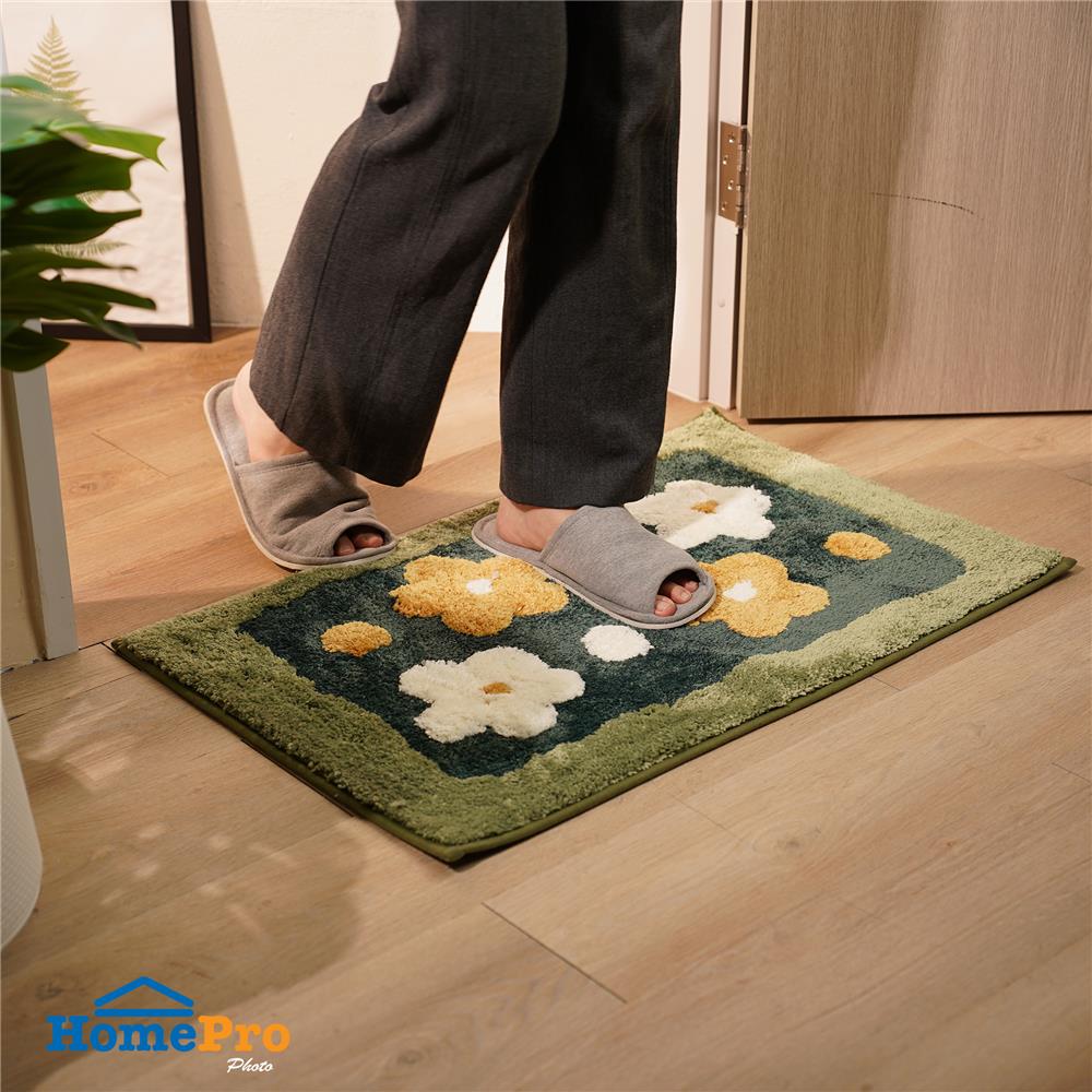 พรม HOME LIVING STYLE GARDEN 45X70 ซม. สีเขียว