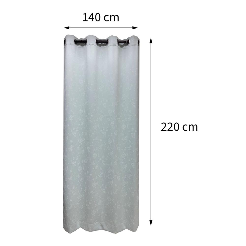 ผ้าม่าน EYELET HOME LIVING STYLE IXORA UV 140X220 ซม. สีเขียว