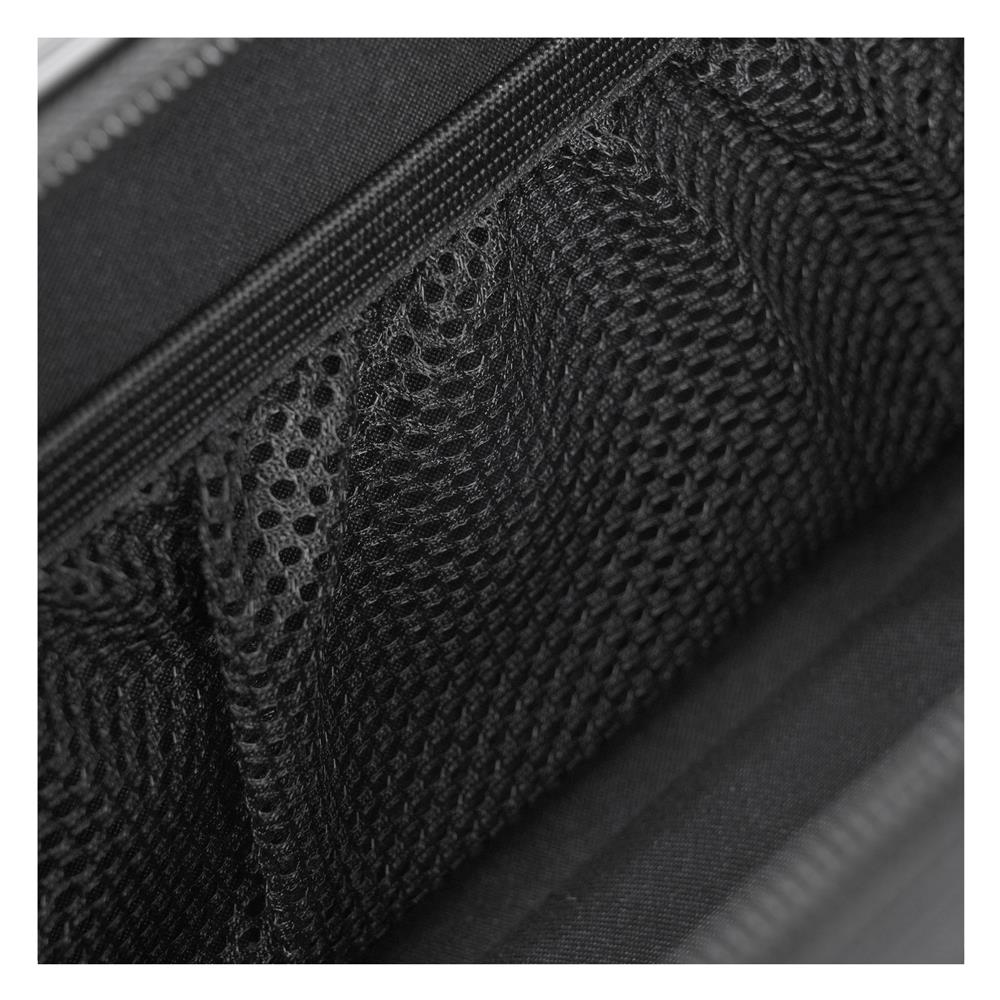 กระเป๋าสะพาย 26 ซม. AVENTRA BOSTON สีเงิน