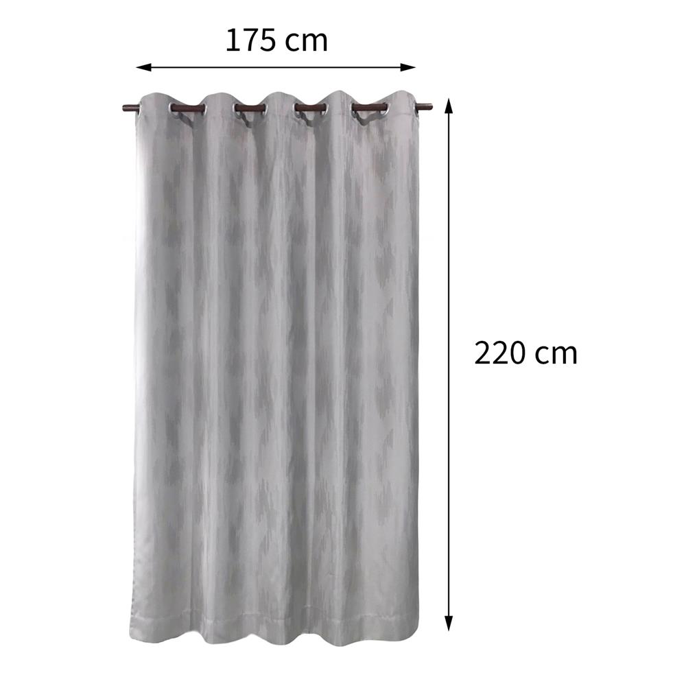 ผ้าม่าน EYELET HOME LIVING STYLE PIERRE UV 175X220 ซม. สีเทา