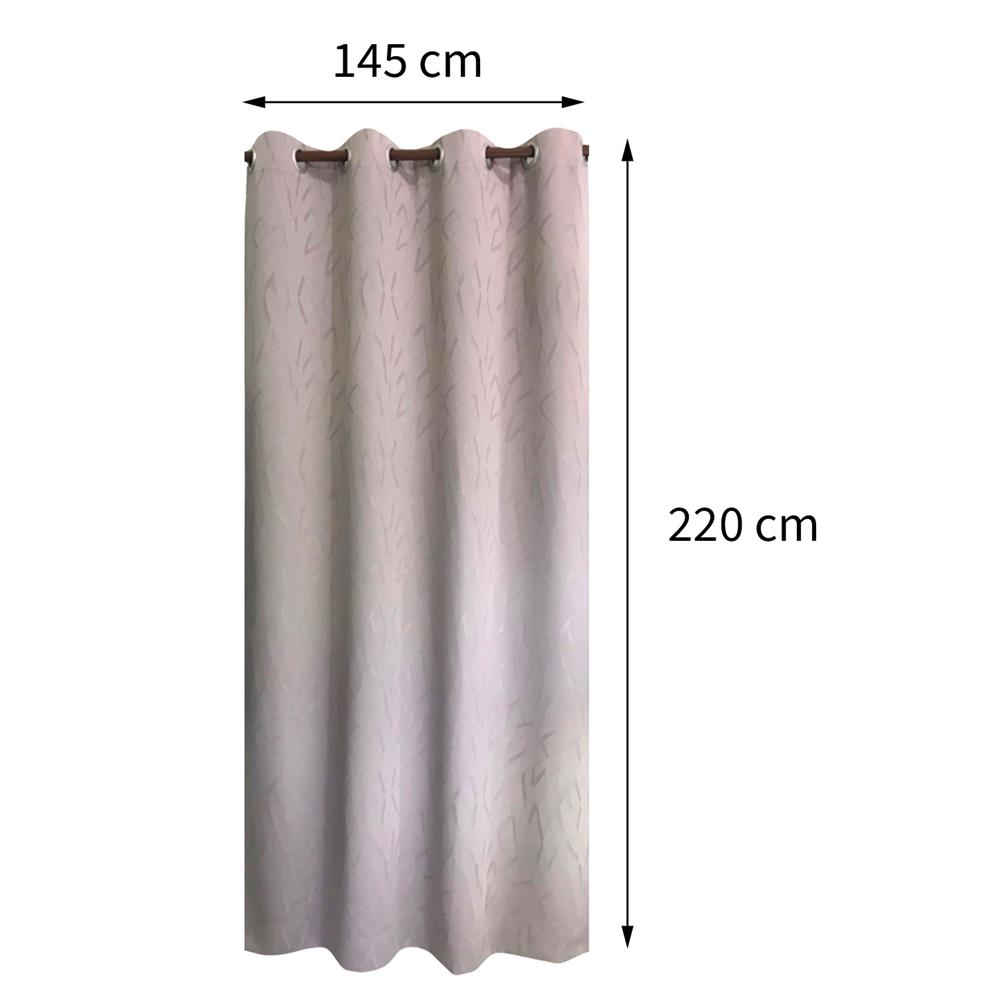 ผ้าม่าน EYELET HOME LIVING STYLE YORK UV 145X220 ซม. สีน้ำตาล