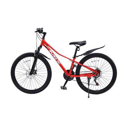 จักรยานเสือภูเขา 26 นิ้ว JOY BICYCLE MIX MTB สีแดง_2