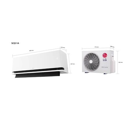แอร์ผนัง LG SCQ11A.S11 9200 บีทียู อินเวอร์เตอร์_8