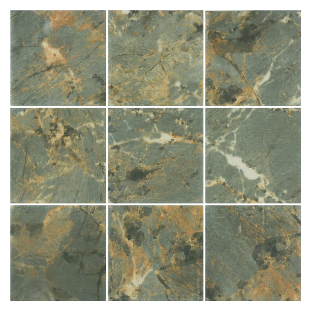 โมเสคพอร์ซเลน 30x30 ซม. TARA OASIS GREEN(98)