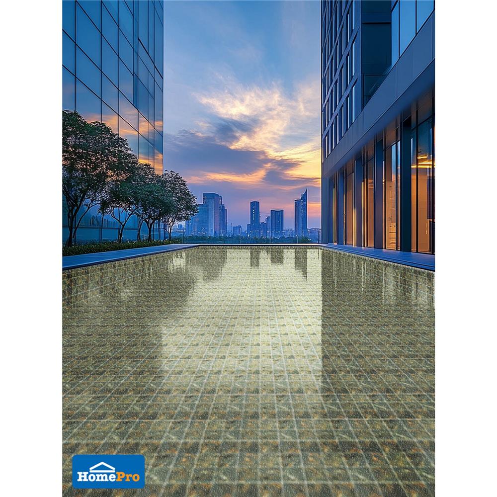 โมเสคพอร์ซเลน 30x30 ซม. TARA OASIS GREEN(98)