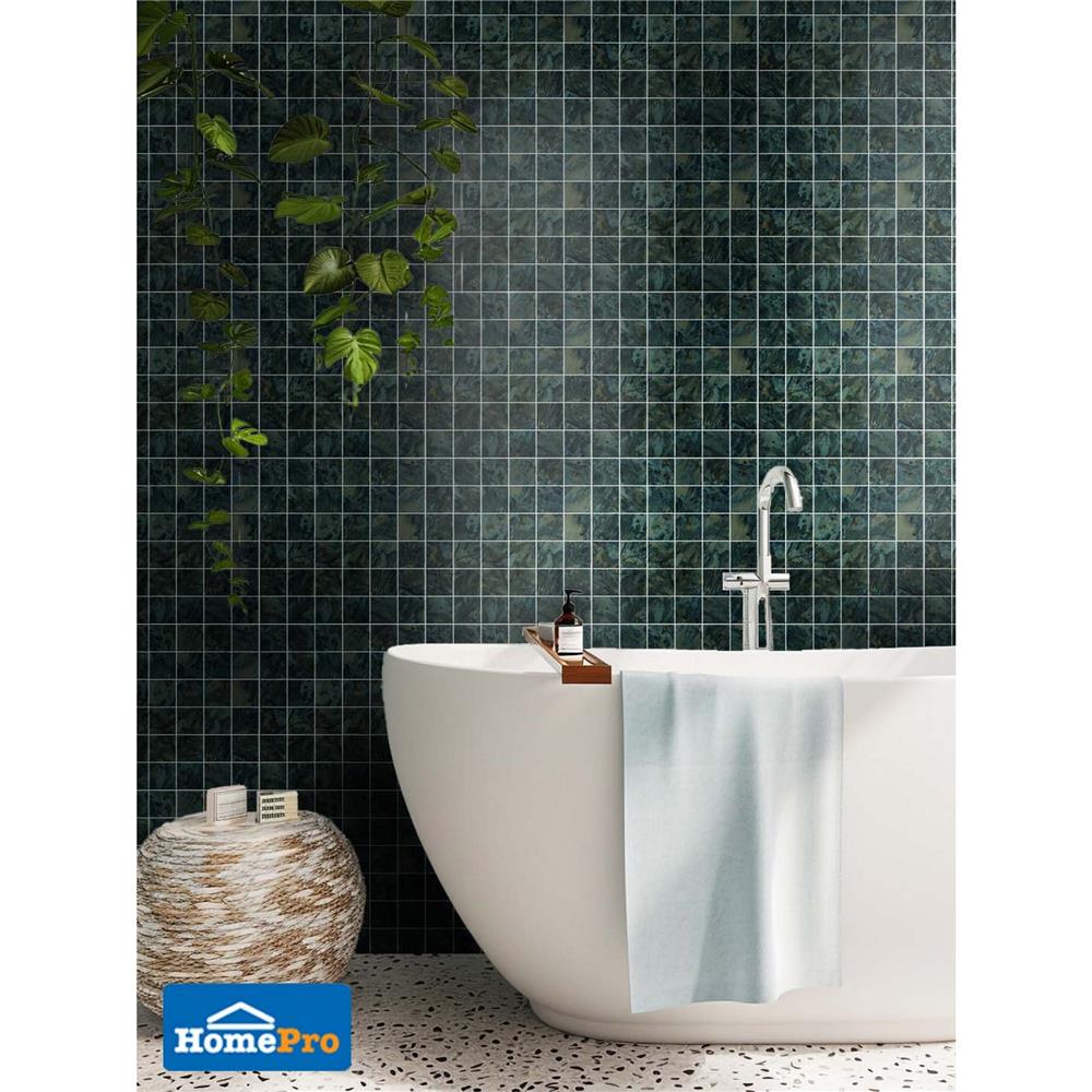 โมเสคพอร์ซเลน 30x30 ซม. TARA OCEAN MIST GREY