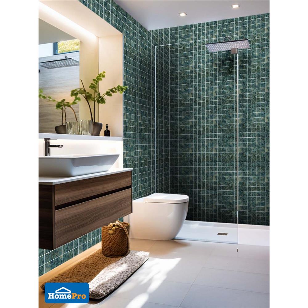 โมเสคพอร์ซเลน 30x30 ซม. TARA OCEAN MIST GREY